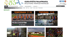 Desktop Screenshot of capalafrugell.cat