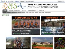 Tablet Screenshot of capalafrugell.cat